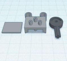 Pneumatic Lego Switch 3D Printer Model