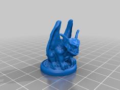 Uzgat, The Hungry (Gargoyle Triad) 3D Printer Model