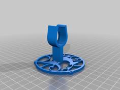 Holiday Curtain Clip – Reindeer 3D Printer Model