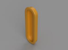 Rounded Flush Handle 40×120 Mm. – Maniglia Ad Incasso 3D Printer Model