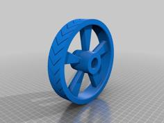 Barbeque Wheel 3D Printer Model