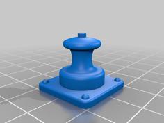 Antique Winch 3D Printer Model