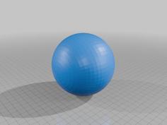 4 Inch Squishy Ball 3D Printer Model