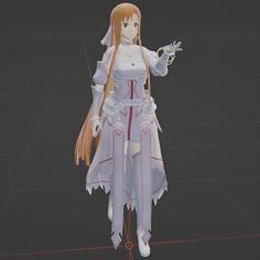 Asuna – Stacia / Goddess Of Creation – Sword Art Online 3D Printer Model