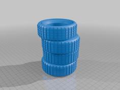 Stacked Wheel Organizer 3D Printer Model