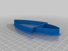 Shark Cookie Cutter 3D Printer Model