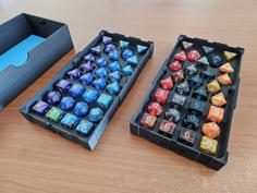 Dice Rolling And Storage Tray 3D Printer Model