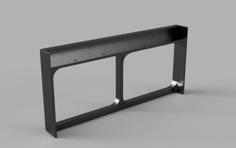 Ikea Stuva Grundlig Desk Stand 3D Printer Model