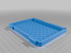 Wet Palette 3D Printer Model