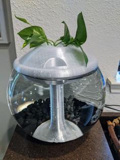 Aquaponic Fish Bowl 3D Printer Model