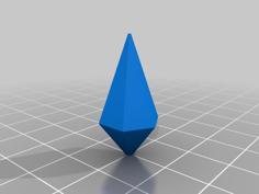 Pendulum Crystal 3D Printer Model