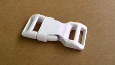 Side Release Buckle 3/4 Inch 3D Printer Model