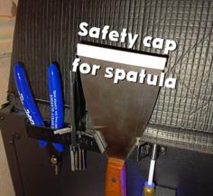 Spatula Safety Cap (76 Mm) 3D Printer Model