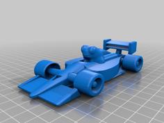 Fred The F1 Car Driving Frog 3D Printer Model