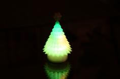 Yet Another Tea-light Christmas Tree 3D Printer Model