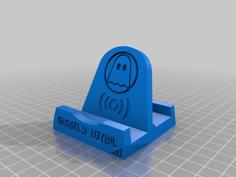 GhostlyVinyl Phone Stand 3D Printer Model