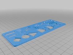 Electronic Circuit Stencil 3D Printer Model