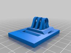 Action Camera Mount Base Fixed Wing 3D Printer Model