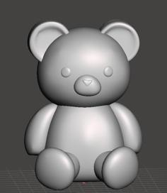 Teddy Bear 3D Printer Model