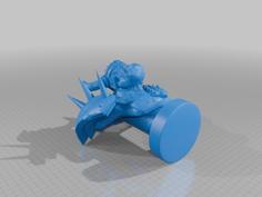 Ork Warmaster 3D Printer Model