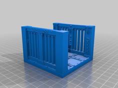 Prison Double Wall Tile (from TileScape Dungeon Expansion) 3D Printer Model