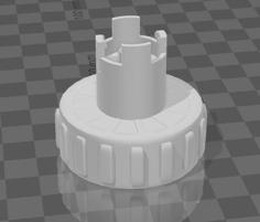 TA Adler-Royal Satellite 40 Platen Knob 3D Printer Model