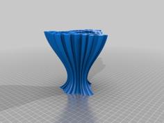 Treble Bass Heart Vase 3D Printer Model