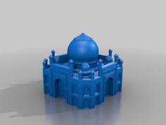 Taj Mahal 3D Printer Model