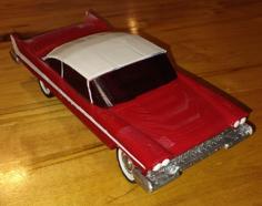 58 Plymouth Fury `Christine` 3D Printer Model