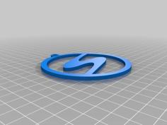 TRABANT Logo Key Charm 3D Printer Model