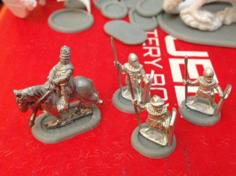 Recessed Infantry And Cavalry Bases (15mm Scale) 3D Printer Model