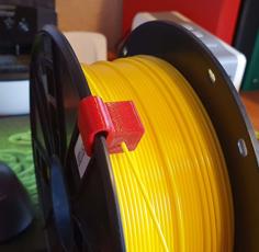 Universal Filament Clip Mit Staubfilter –  Dust Filter 3D Printer Model