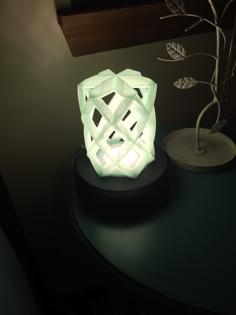 Diamond Lamp 3D Printer Model