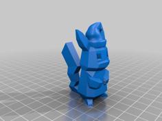 Pikachu With Santa Hat! (FLOWALISTIK Remix) 3D Printer Model