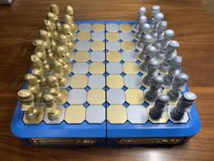 Thaddeusian Chess Set 3D Printer Model