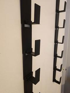 Door Hat Rack Hanger Organizer 3D Printer Model