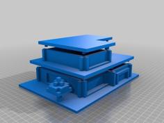 Modern House 3D Printer Model