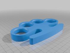 Knuckle-Duster 3D Printer Model