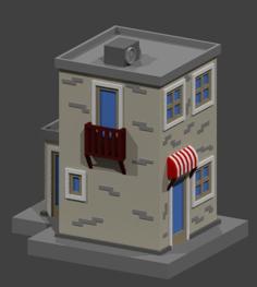 Small Building/shop 3D Printer Model