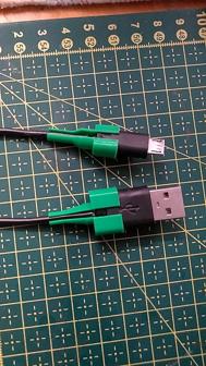 Cable Saver [ Usb – Microusb ] 3D Printer Model