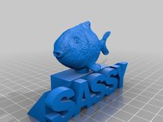 Sassy Fish 3D Printer Model