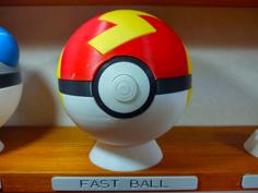 Fast Ball (Auto-Opening) 3D Printer Model