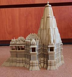 Kandariya Mahadeva Temple 3D Printer Model