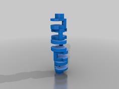 Working V10 Engine 3D Printer Model