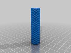 Knurl Double Ended Bit Holder 3D Printer Model