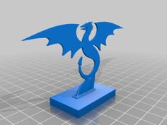 Dragon On A Stand 3D Printer Model