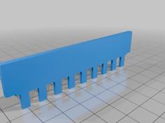 PCR Comb 3D Printer Model