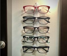 Glasses Wall Mount 3D Printer Model