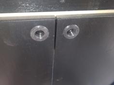 Hidden Cabinet Pulls 3D Printer Model