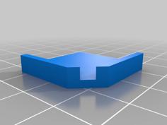 Wargame Counter Clipping Frame 3D Printer Model